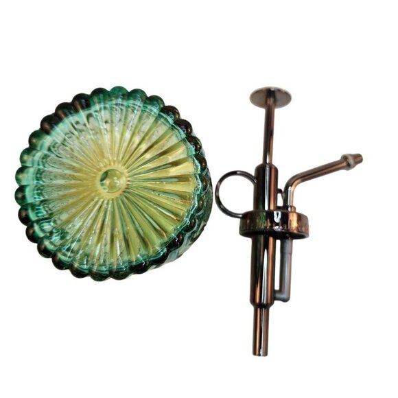 Glass Mister Spray Bottle With Pump Works for Plant, Hair, Crafts 6.8 oz. Yellow - Picture 4 of 5